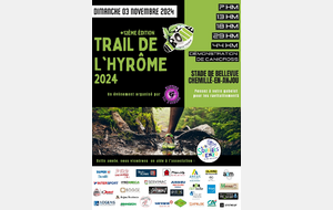 Trail de l'Hyrôme 2024