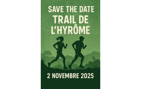 Rappel bénévoles: Trail de l’Hyrome 2025